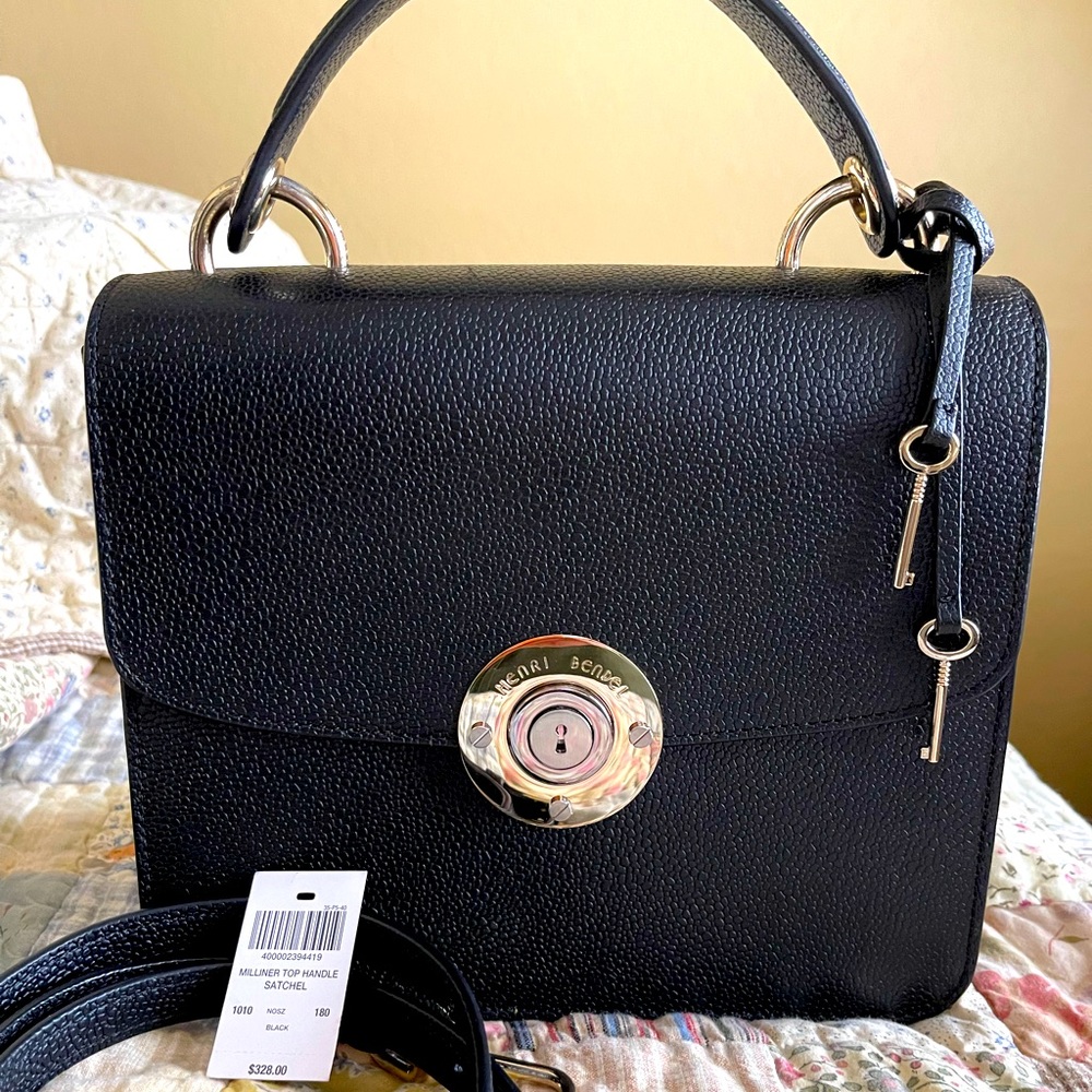 Henri Bendel Milliner Top Handle Satchel
